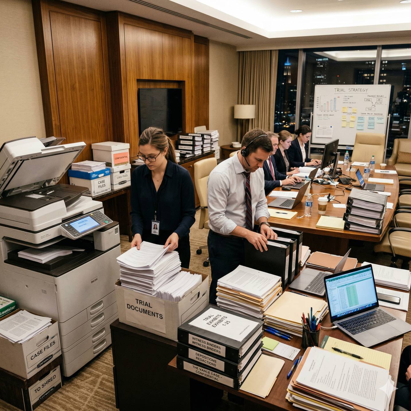 Trial Preparation Teams