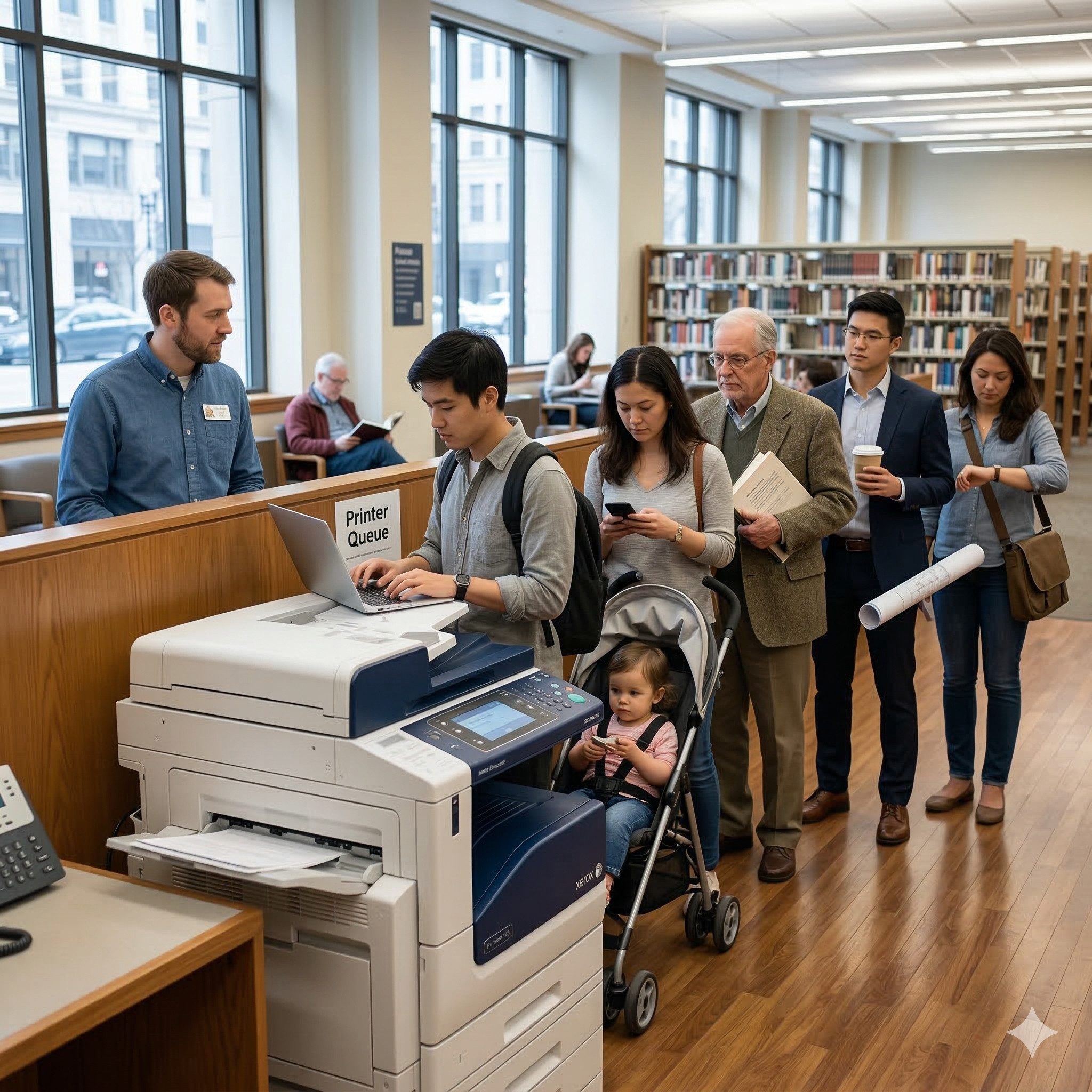 library technology problems
