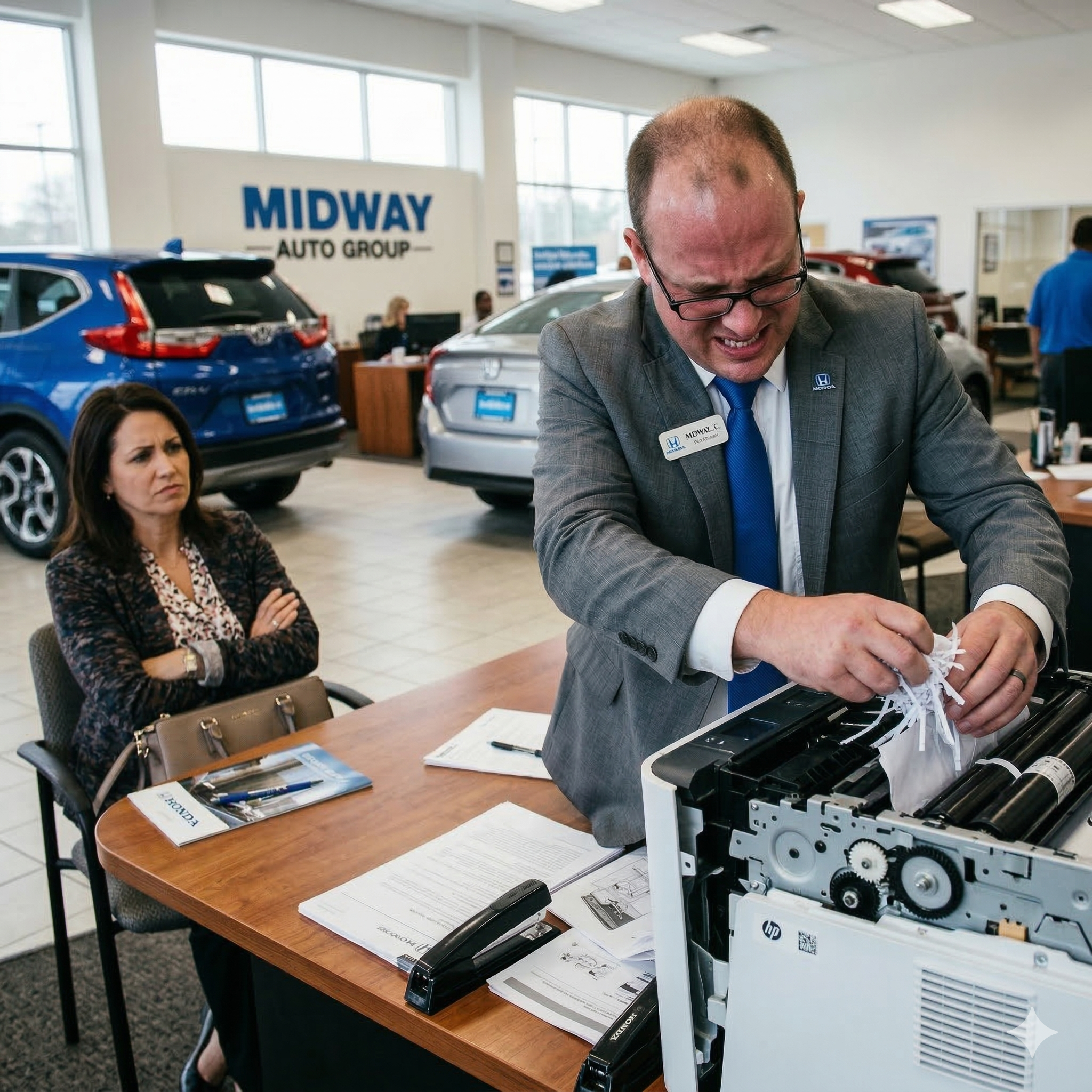 Auto dealership tech