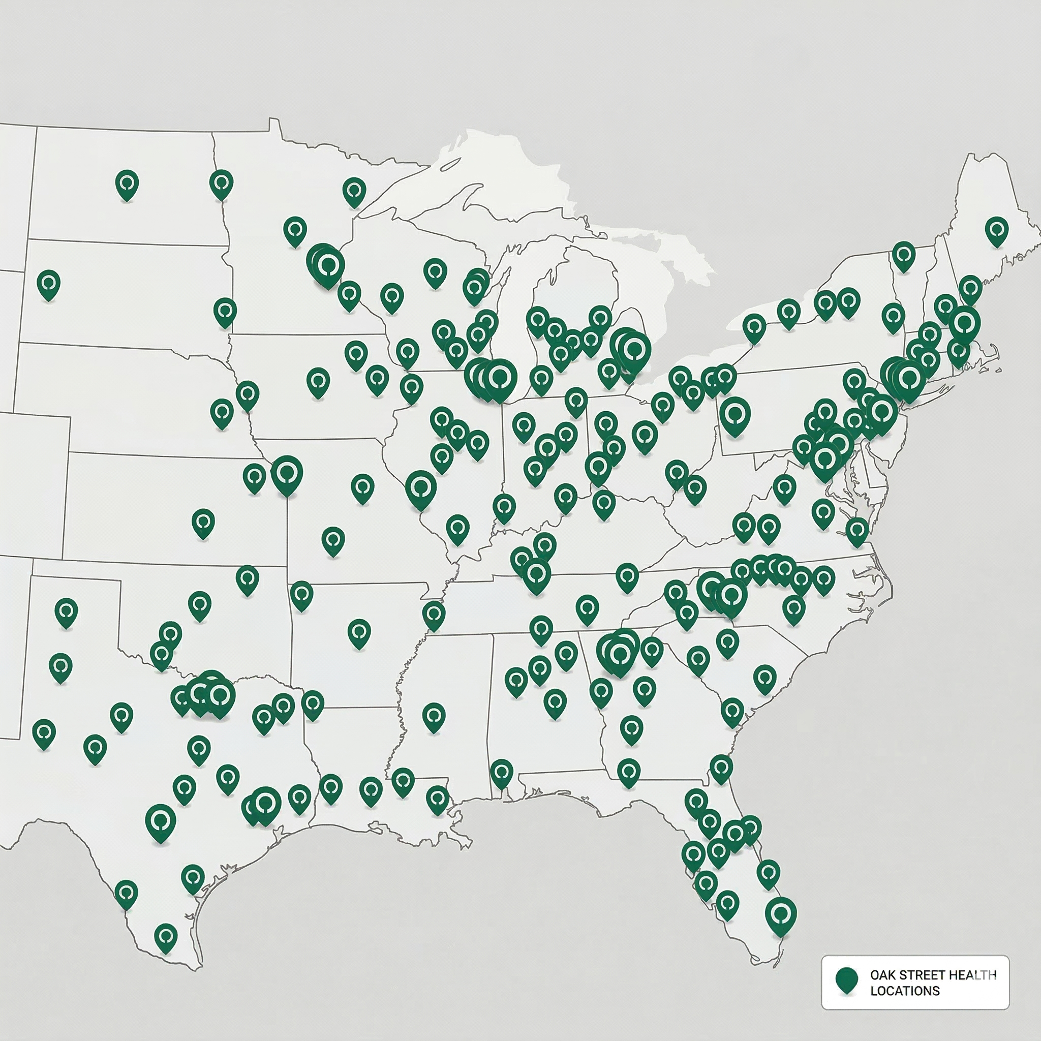 Multi location healthcare 